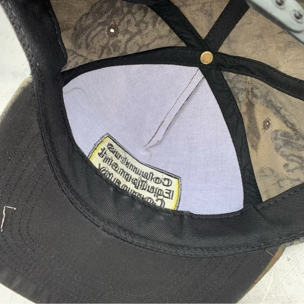 Vintage Columbus Equipment Company SnapBack Mesh Trucker Hat Made in USA Camo